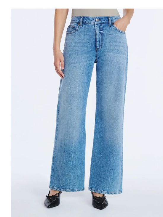 Scoop Denim - Women's Wide Leg Low Slung Jeans Size 12